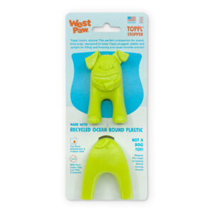 West Paw Toppl Stopper – Neon Grøn