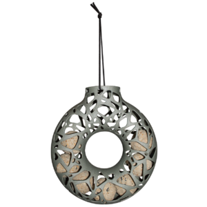 Foderring til mejsebolde i genbrugsplast