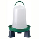 Fjerkræsvander Grøn med ben - 3 L