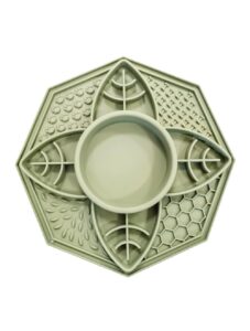 Nordic Paws Slikkemåtte – 2i1 Grøn