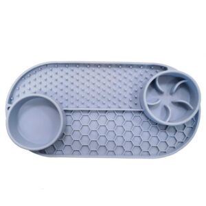 Nordic Paws Slikkemåtte – 3i1 Grå