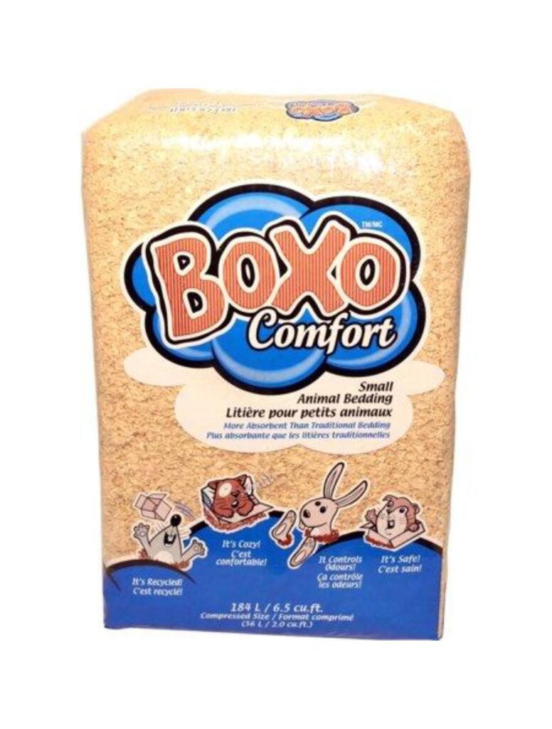 Boxo Comfort, støvfrit strøelse med høj sugeevne