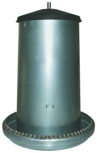 Galvaniseret fodertårn – 18 kg