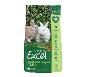 Burgess Excel voksen kanin – med mint 1,5 kg.
