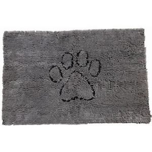 DIRTY DOG DOORMAT LARGE 88x66CM GREY