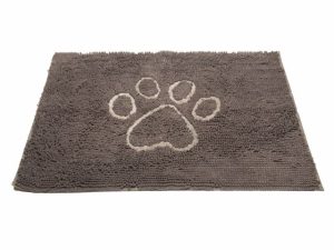 DIRTY DOG DOORMAT LARGE 88x66CM GREY