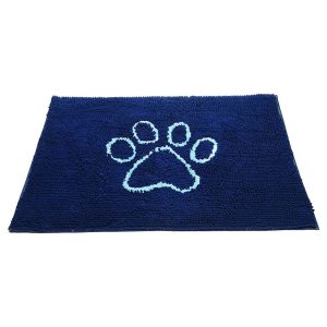 DIRTY DOG DOORMAT LARGE 88x66CM BLÅ