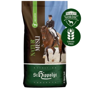 St. Hippolyt NaturMusli GRAIN FREE – 15 kg BESTILLINGSVARE Leveringstid ca. 2 uger