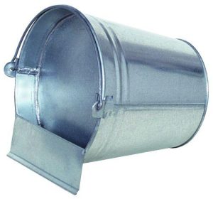 Fjerkræsvander i galvvanieret stål – 8 ltr.