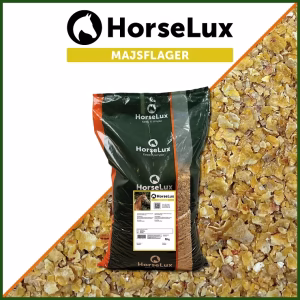 Horselux Majsflager – 15 kg (Bestillingsvare leveringstid ca. 2 uger)