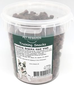 Kornfrie Snacks med vildt – 500 gram