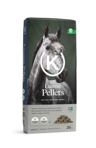 Krafft Lucerne Pellets – 25 kg (Bestillingsvare, leveringstid ca. 2 uger)