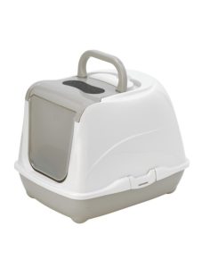 Lukket kattebakke Grå – Jumbo