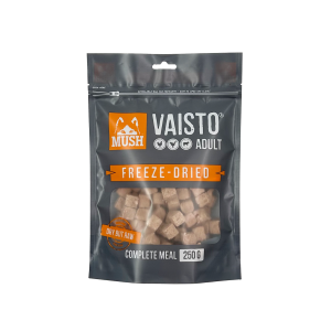 MUSH Vaisto® FRYSETØRRET Grå – 250 gram