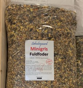 MiniGris fuldfoder – 15 kg