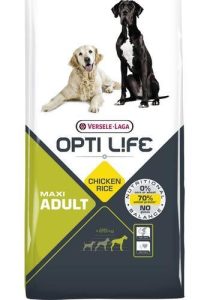 Opti Life Adult Maxi Kylling og ris – 12,5 kg.
