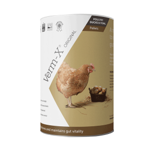 Verm-X Fjerkræ – 250 gram (Bestillingsvare, leveringstid ca. 2 uger)