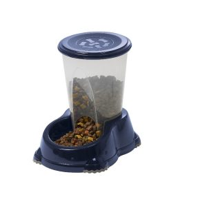 Foderautomat til kat – 1500 ml Blå