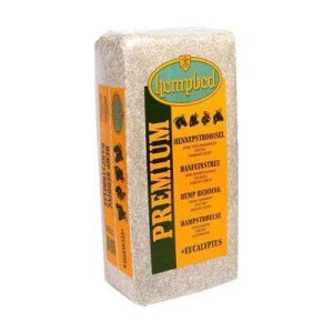 Hamp strøelse med eukalyptus – 15 kg