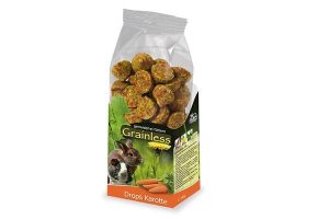 JR Farm Drops Gulerod Kornfri – 140gr.