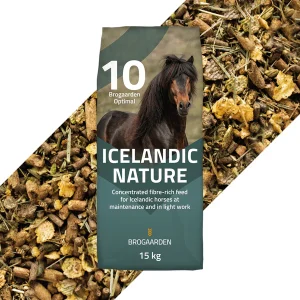 Brogaarden Optimal 10 Icelandic Nature – 15 kg (Bestillingsvare, leveringstid ca. 2 uger)