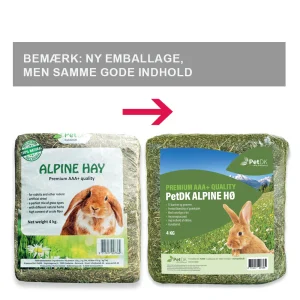 PetDK Alpine Hø – 4kg (2024 høst)